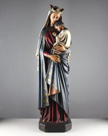 Laugier - Paris - After H. Bouriché - Beeld, Madonna and