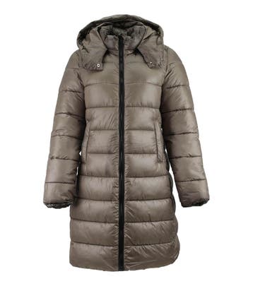 Mango Winterjas in maat XS Bruin, Mango, Verzenden, Gedragen, Bruin