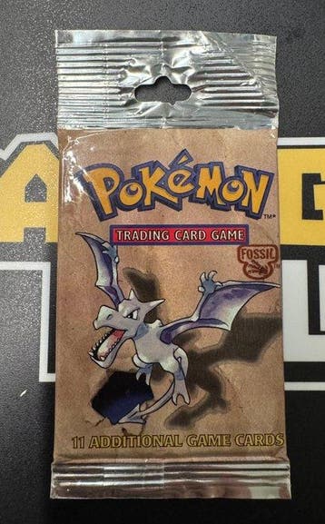 Pokémon - 1 Booster pack - Pokemon Fossil Long Crimp Booster, Nieuw