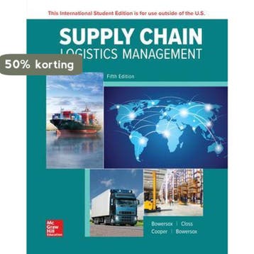 ISE Supply Chain Logistics Management 9781260547825, Verzenden, Zo goed als nieuw, Donald Bowersox DO NOT USE