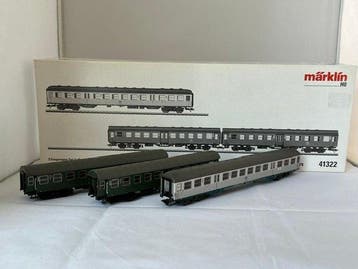 Märklin H0 - 41322 - Modeltrein personenwagonset (3) - drie, Nieuw