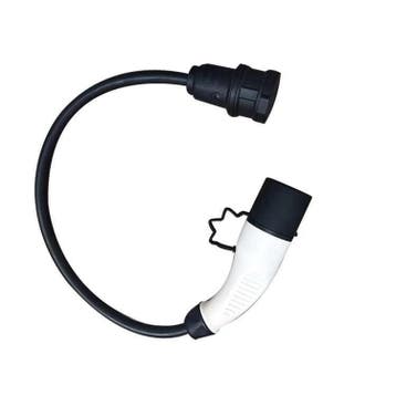 Type 2 naar Schuko adapter 230V 16A (3,7 kW), Ophalen of Verzenden, Nieuw