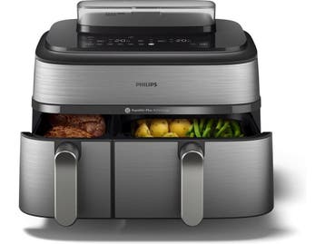 Philips 5000 series - Airfryer 9L met 2 manden -, Verzenden, Zo goed als nieuw