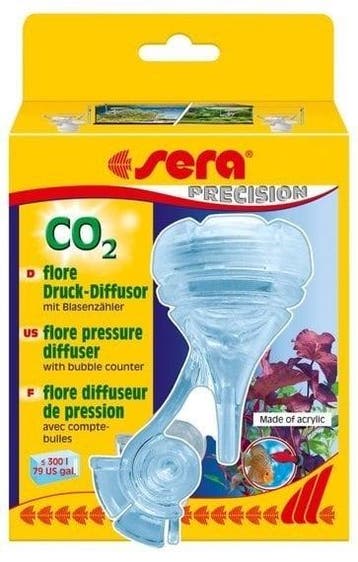 Sera Flore Co2 Druk-Diffusor (uitstromer, CO2  diffusor), Ophalen of Verzenden, Nieuw