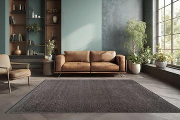 Laagpolig Vloerkleed | Roma | Stippen | Grijs | 80x150 cm, Verzenden, Nieuw