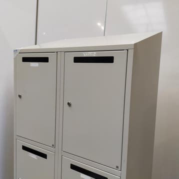 6-deurs postvakkenlockerkast - 200(186)x80x50 cm, Ophalen of Verzenden, Nieuw