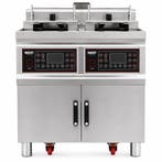 Makfry Friteuse | Open Fryer FG300D | Gas | 2x 18L | Digitaa, Zakelijke goederen, Horeca | Keukenapparatuur, Ophalen of Verzenden