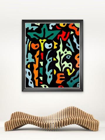 Nuno Barbedo (1983) - Step into nature (XL Size Painting)