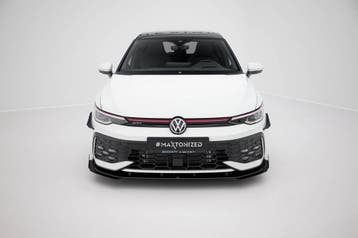 Maxton Street Pro Front Splitter met Flaps Volkswagen Golf, Verzenden
