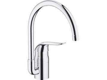 GROHE Euroeco - Keukenkraan - Hoge uitloop 20.70 cm - Chroom, Verzenden, Zo goed als nieuw