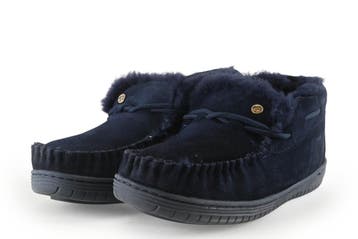 Warmbat Pantoffels in maat 39 Blauw, Zo goed als nieuw, Pantoffels of Sloffen, Warmbat, Verzenden