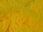 10 meter langharig bont - Geel - Pluche stoffen, 120 cm of meer, Geel, Ophalen of Verzenden, Polyester