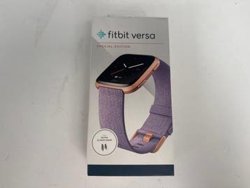 Fitbit Versa - Smartwatch - GPS - Lila, Verzenden, Zo goed als nieuw, Fitbit