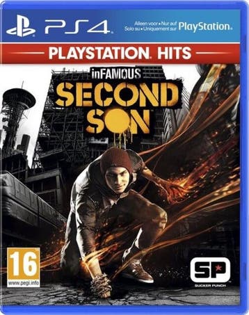 Infamous: Second Son (PlayStation Hits) [PS4], Spelcomputers en Games, Ophalen of Verzenden, Nieuw
