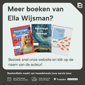Psychologie & Sociologie - Ella Wijsman 9789001400033, Verzenden, Gelezen, Ella Wijsman