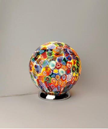 Tafellamp - Muranoglas - Tafellamp Murrine, Antiek en Kunst