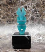 Beeldje - Hongshan Cultuur Godheid van Tektiet - Antiek