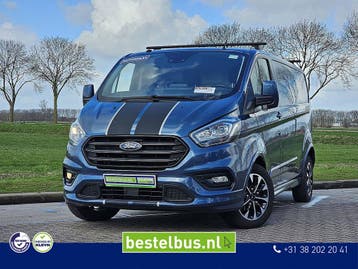 Ford Transit Custom, Automaat, Gebruikt, Euro 6, Blauw