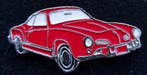 Karmann pin- rood gelakt, Verzamelen, Speldjes, Pins en Buttons, Verzenden, Nieuw, Transport, Speldje of Pin