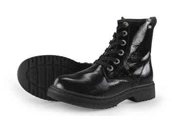 Barbarella Veterboots in maat 36 Zwart, Verzenden, Zwart, Overige typen, Zo goed als nieuw