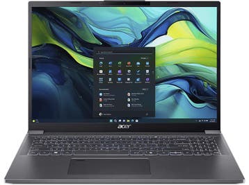 Acer - Aspire 16 A16-71m-507q - 16 inch - Grijs, Computers en Software, Windows Laptops, Qwerty, Verzenden, Minder dan 2 Ghz, Intel® Core™ Ultra 5 115U