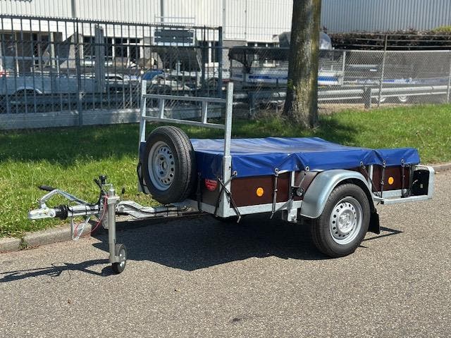 Demo Pijnappel 205x110cm 750kg Bakwagen, Auto diversen, Aanhangers en Bagagewagens, Zo goed als nieuw, Ophalen