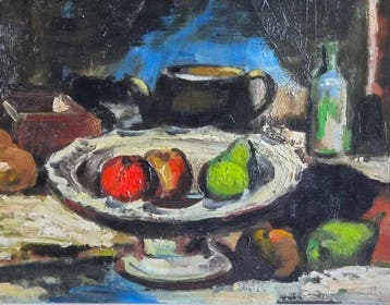 Albert Jozef Claeys (1889–1967) - Still Life with Apples and