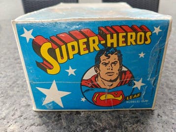 Super-Heros - 1975 Leaf Super-Heros Bubble Gum - Leaf, Nieuw