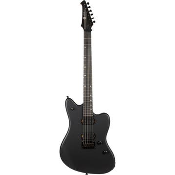 Spira J-400 MBK Offset Elektrische Gitaar Black, Muziek en Instrumenten, Ophalen of Verzenden, Nieuw