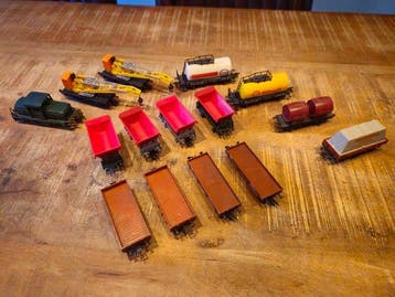 Fleischmann H0 - Modeltrein goederenwagon (15) - Set van, Nieuw