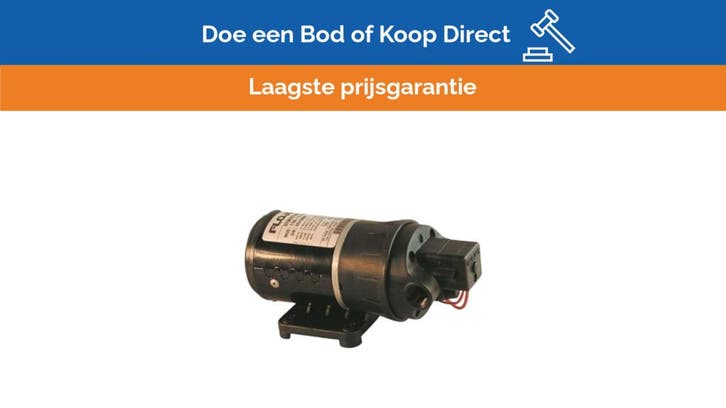 Bieden: Flojet Duplex II Diaphragm Fresh Water Pump 24V -, Watersport en Boten, Bootonderdelen, Kombuis en Sanitair, Nieuw, Zeilboot of Motorboot
