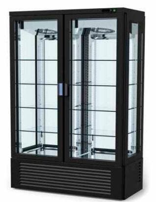 Rijpingskast | 1400L | RVS + Glazen Deur | Zwart |, Verzenden, Nieuw in verpakking