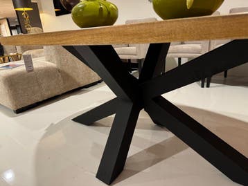 ***SALE*** Mango Eettafel ovaal 220x110cm, Verzenden, Nieuw
