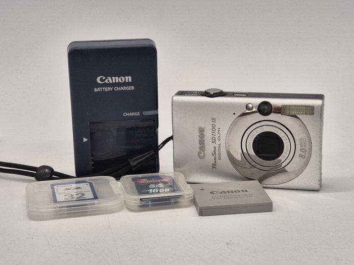 Canon PowerShot SD1100 IS Digital ELPH – Digitalkamera-Set, Audio, Tv en Foto, Fotocamera's Digitaal