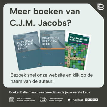 2023/2024 / MBA Belastingwetgeving met resultaat /, Boeken, Verzenden, Zo goed als nieuw, C.J.M. Jacobs