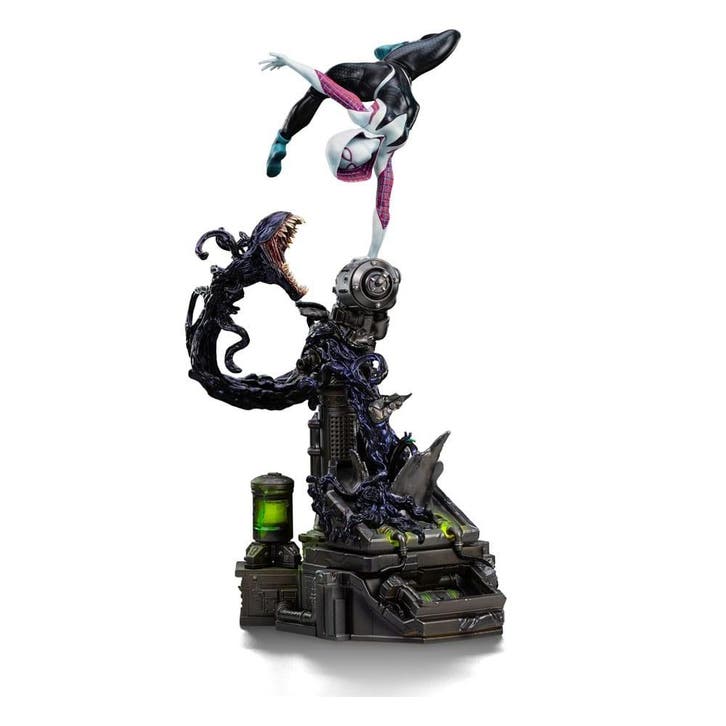 Spider-Man vs Villains Art Scale Statue 1/10 Ghost Spider..., Verzamelen, Film en Tv, Nieuw, Ophalen of Verzenden