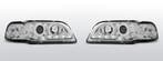 Koplampen LED DRL | Volvo S40/V40 1996-2000 | chroom, Auto-onderdelen, Verlichting, Verzenden, Nieuw, Volvo