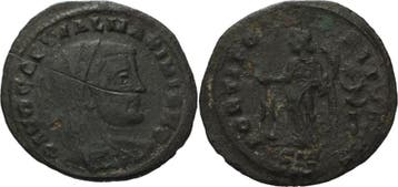 Follis nach 311, Kaiserzeit Galerius Augustus 305-311, Verzenden