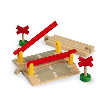 Brio spoorwegovergang houten treins van €15,99 voor €14,39, Kinderen en Baby's, Ophalen of Verzenden, Nieuw