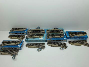 Märklin H0 - 5121/5128/5202 - Modeltreinsporen (12) - 10, Nieuw