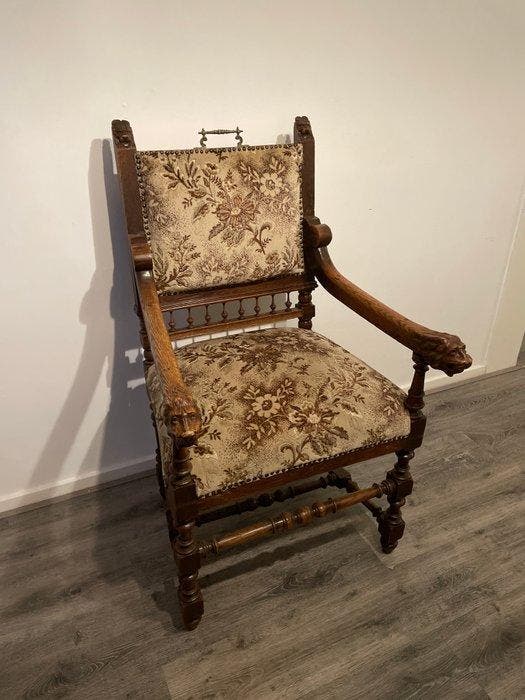 Stoel - Hout, Antiek en Kunst, Curiosa en Brocante