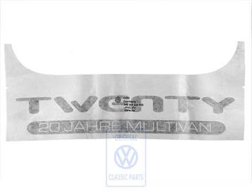 Volkswagen Transporter T5 folieopschrift TWENTY - beide, Ophalen of Verzenden, Nieuw, Volkswagen