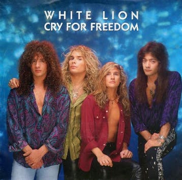 Single - White Lion - Cry For Freedom (hoesje beschreven), Verzenden, Nieuw in verpakking