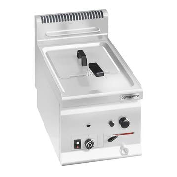 GGM Gastro | Gasfriteuse - 8 liter - 6,6 kW - mechanische |, Witgoed en Apparatuur, Frituurpannen, Verzenden, Nieuw