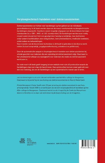 Verpleegtechnisch handelen voor doktersassistenten /, Verzenden, Zo goed als nieuw, J. van Amerongen