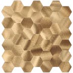 Zelfklevend Mozaïek Hexagon Gold, Ophalen of Verzenden, Nieuw