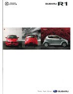 2006 SUBARU R1 BROCHURE JAPANS, Nieuw, Author