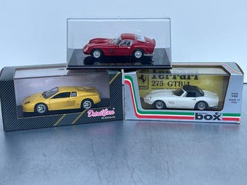 Detail Cars, Model Box, Altaya 1:43 - Model sportwagen (3) -, Nieuw