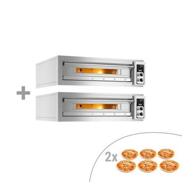 GGM Gastro | (2 stuks) Elektrische pizzaoven Power - |, Verzenden, Nieuw, GGM Gastro