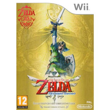Wii The Legend of Zelda: Skyward Sword + Muziek CD, Verzenden, Zo goed als nieuw